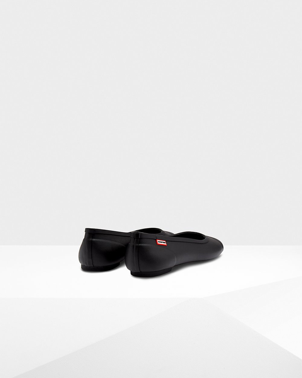 Bailarinas Hunter Feminina Pretas - Original Tour Ballet Flats - 73NQVCWUG
